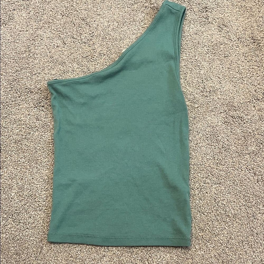 Madewell Forest Green Knit Top